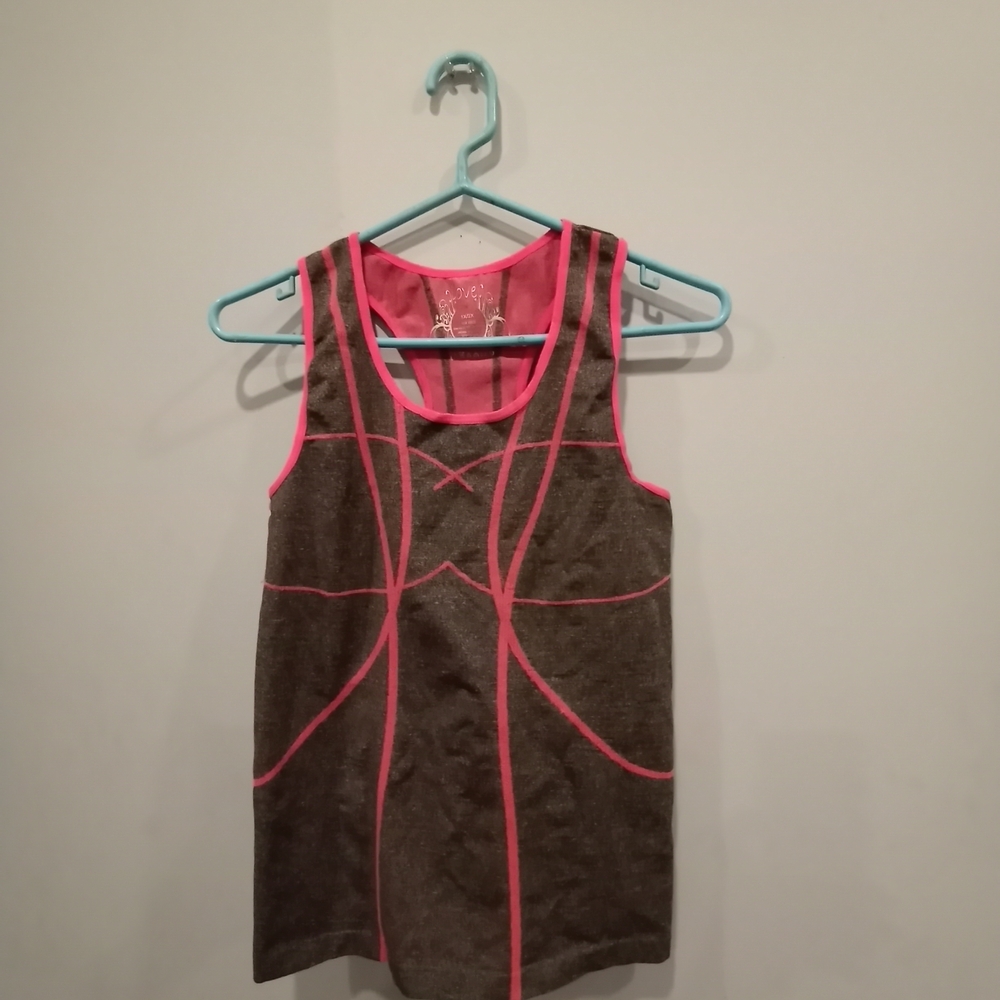 Love Graphic Red Tank Top